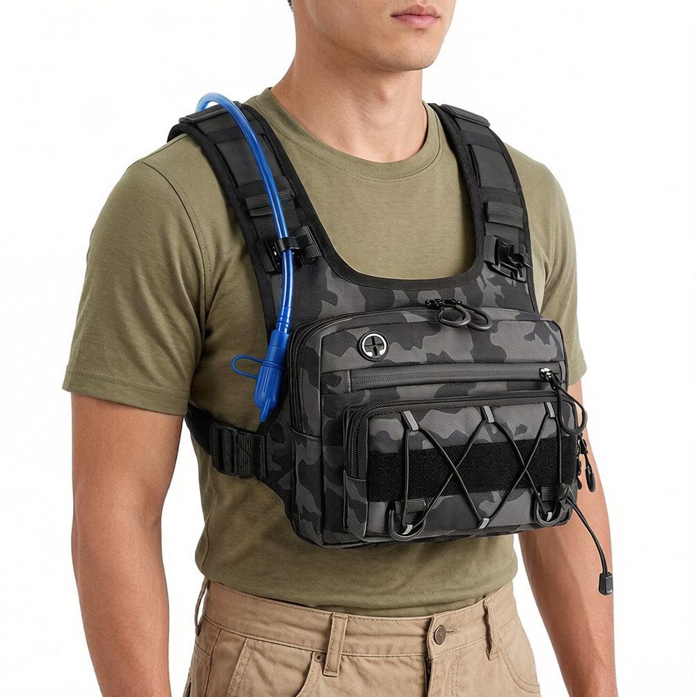 Cycling Gear Pack - Koşu Göğüs Çantası Hidrasyon Yeleği Bisiklet