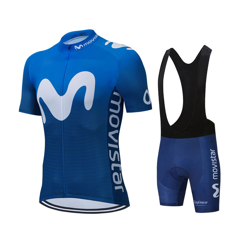 Cycling Gear Clothing - Yeni Yaz Movistar Takımı Bisiklet Forması