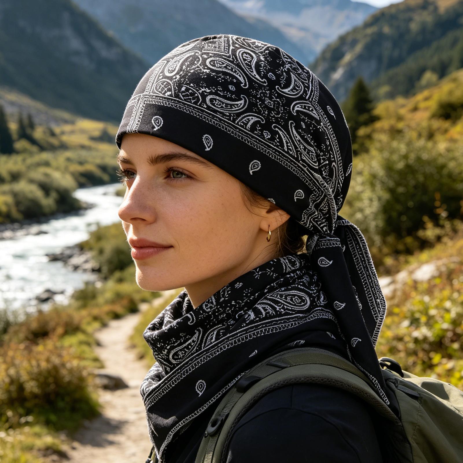 Cycling Gear And Accessories - Soğutma kafatası kapağı esnek ter emici