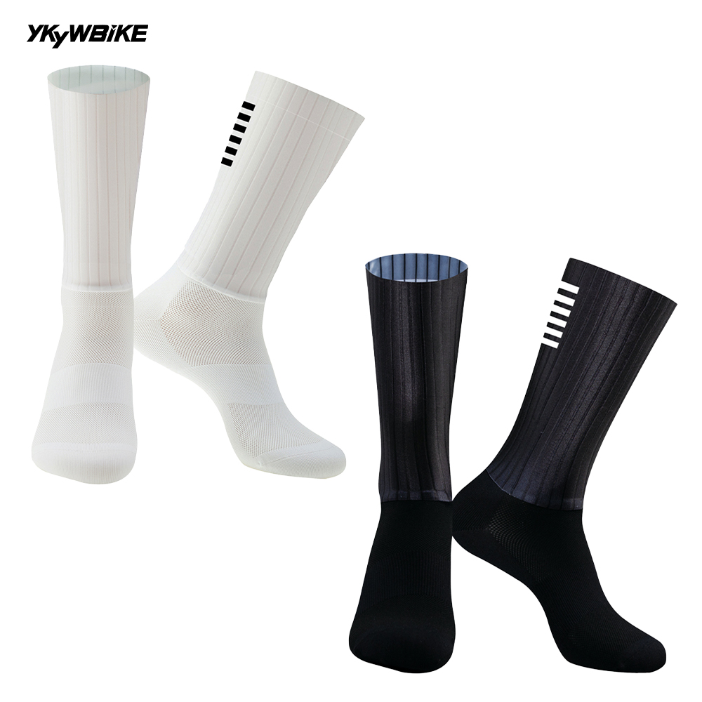 Ykyw Cycling Gear - YKYW siyah beyaz Anti kayma silikon