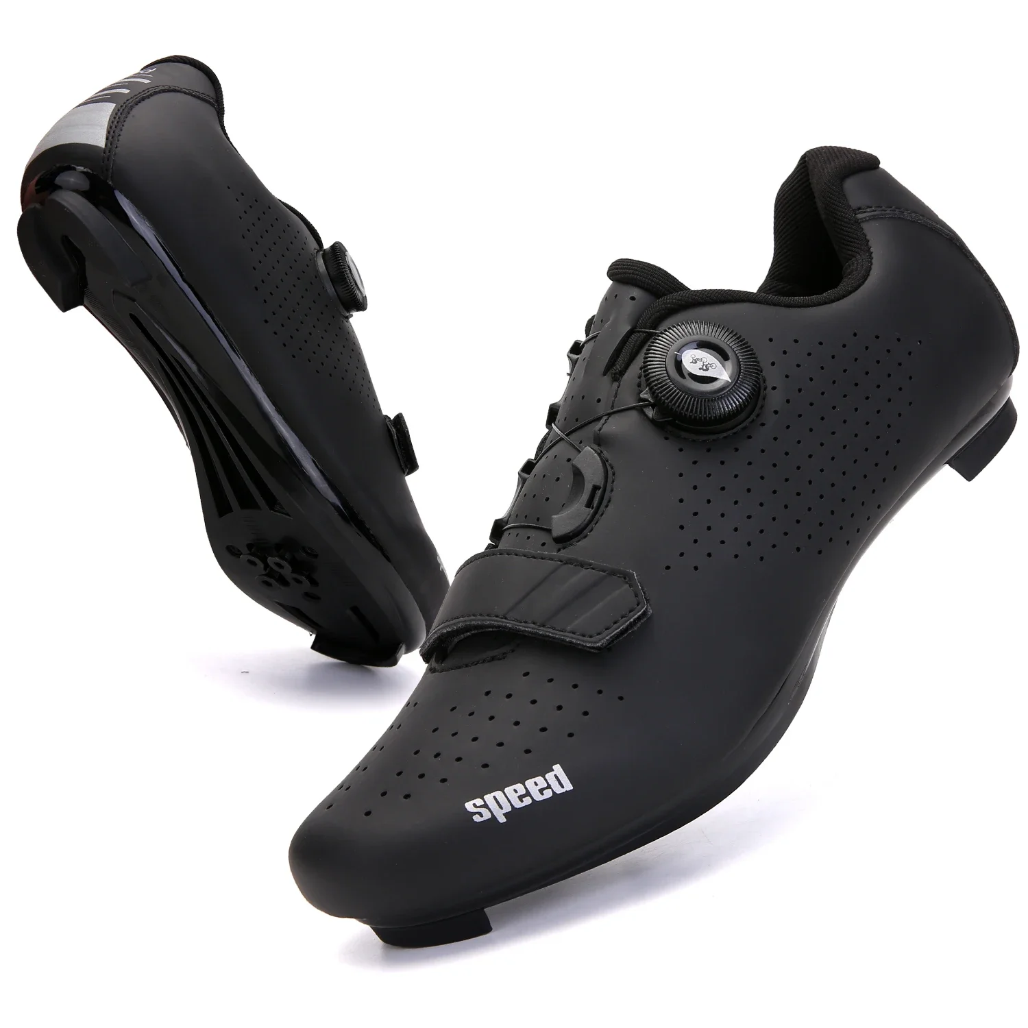 Clipless Mtb Shoes - Profesyonel yeni Sneakers erkekler Ultralight çift