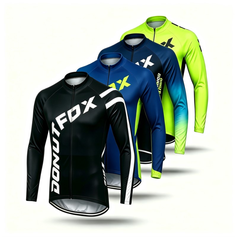 Cycling Gear Clothing - Erkekler İçin Uzun Kollu MTB Forması