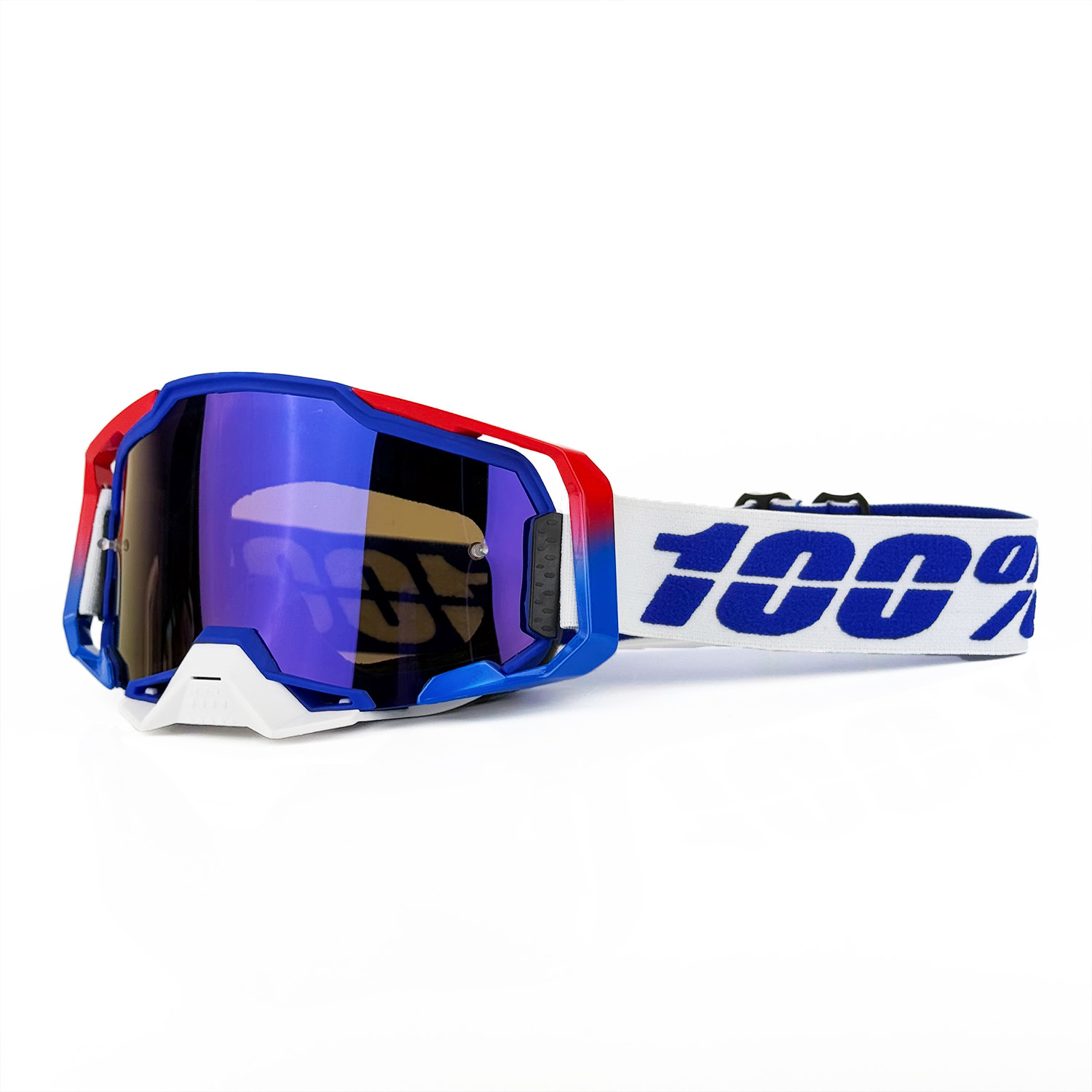 Cycling Gear Essentials - Motosiklet Toz Geçirmez Gözlükleri, Geniş Ekranlı
