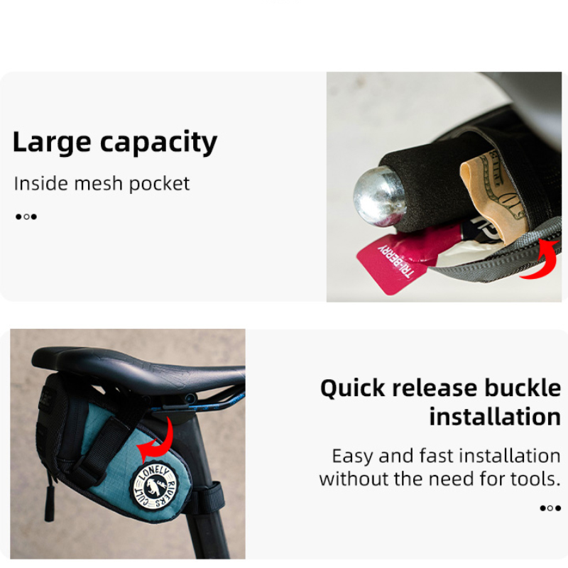 ULAC Bisiklet Koltuk Çantası 0 - Cycling Gear Pack incelemesi ve fiyatı