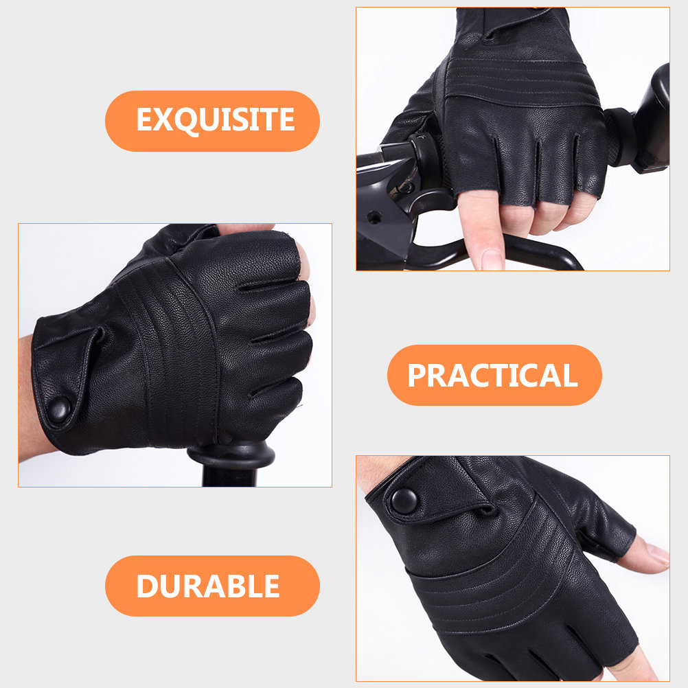 1 Çift Erkek Siyah Parmaksız E - Cycling Gear Black incelemesi ve fiyatı