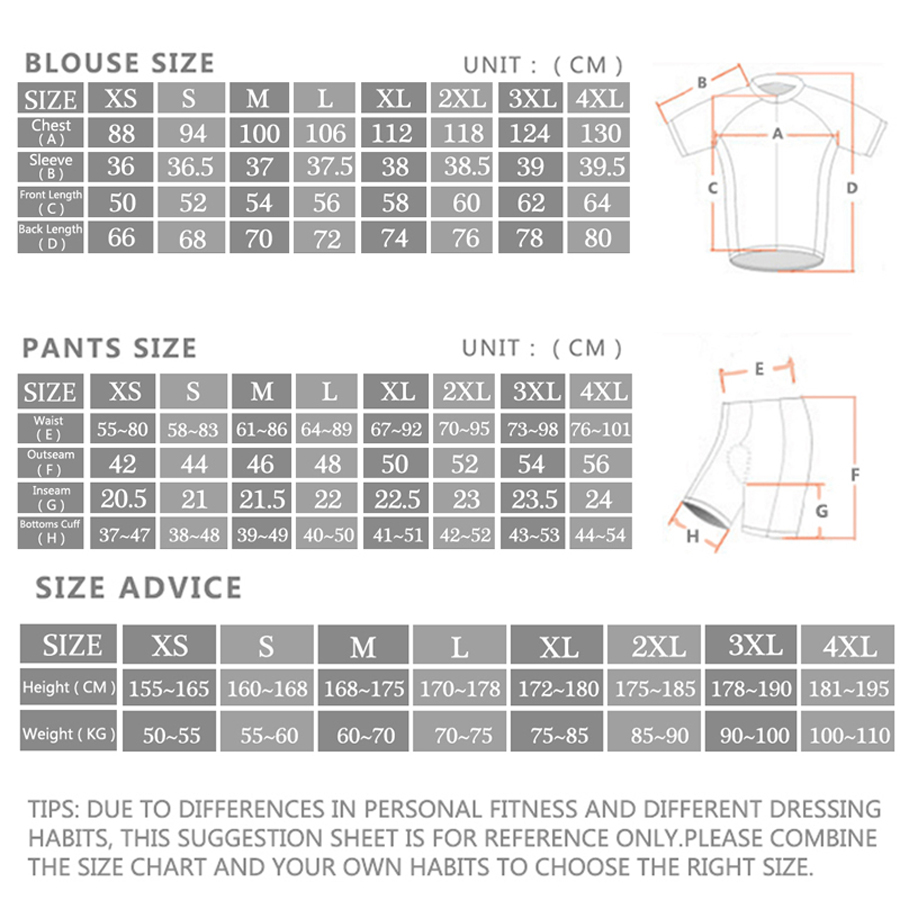 Rvouei bisiklet forması setler - Cycling Gear Clothing incelemesi ve fiyatı
